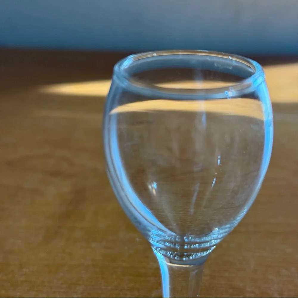 Vintage clear cordial shot glass‎